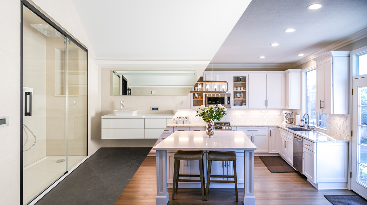 kitchen and bathroom remodel in Florida